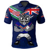 New Zealand Warriors Polo Shirt Custom For Die Hard Fan Australia Flag Scratch Style
