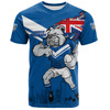 Canterbury-Bankstown Bulldogs T-Shirt Custom For Die Hard Fan Australia Flag Scratch Style