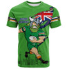 Canberra Raiders T-Shirt Custom For Die Hard Fan Australia Flag Scratch Style