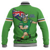 Canberra Raiders Baseball Jacket Custom For Die Hard Fan Australia Flag Scratch Style