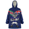 New Zealand Warriors Snug Hoodie Custom For Die Hard Fan Australia Flag Scratch Style