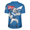 Canterbury-Bankstown Bulldogs Rugby Jersey Custom For Die Hard Fan Australia Flag Scratch Style