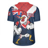 Sydney Roosters Rugby Jersey Custom For Die Hard Fan Australia Flag Scratch Style