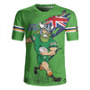 Canberra Raiders Rugby Jersey Custom For Die Hard Fan Australia Flag Scratch Style