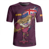 Queensland Maroons Rugby Jersey Custom For Die Hard Fan Australia Flag Scratch Style