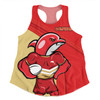 Redcliffe Dolphins Women Racerback Singlet Custom Team Of Us Die Hard Fan Supporters