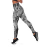 Custom Australia Legging Aboriginal Dot Painting Black
