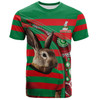 South Sydney Rabbitohs T-Shirt Custom Team Of Us Die Hard Fan Supporters Aboriginal Inspired