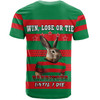 South Sydney Rabbitohs T-Shirt Custom Team Of Us Die Hard Fan Supporters Aboriginal Inspired