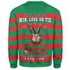 South Sydney Rabbitohs Sweatshirt Custom Team Of Us Die Hard Fan Supporters Aboriginal Inspired