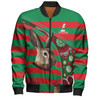 South Sydney Rabbitohs Bomber Jacket Custom Team Of Us Die Hard Fan Supporters Aboriginal Inspired