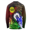 Australia Long Sleeve T-shirt Naidoc Week Aboriginal Indigenous Inspired Blood In Me