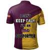 Queensland Maroons Polo Shirt Custom Team Of Us Die Hard Fan Supporters