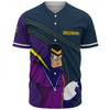 Melbourne Storm Baseball Shirt Custom Team Of Us Die Hard Fan Supporters
