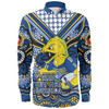 Parramatta Eels Long Sleeve Shirt Aboriginal Inspired Naidoc Week Custom For Die Hard Fan Supporters