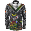 Penrith Panthers Long Sleeve Shirt Aboriginal Inspired Naidoc Week Custom For Die Hard Fan Supporters
