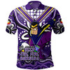 Melbourne Storm Polo Shirt Aboriginal Inspired Naidoc Week Custom For Die Hard Fan Supporters