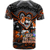 Wests Tigers T-Shirt Aboriginal Inspired Naidoc Week Custom For Die Hard Fan Supporters