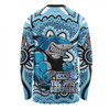 Cronulla-Sutherland Sharks Long Sleeve T-shirt Aboriginal Inspired Naidoc Week Custom For Die Hard Fan Supporters