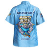 New South Wales Blues Hawaiian Shirt Custom State Of Origin 2024 Passionate Fan Born To Win Ver 1