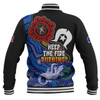 Australia Baseball Jacket Naidoc Week 2024 Indigenous Keep The Fire Burning Aboriginal Dot Art Painting