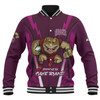 Queensland Maroons Baseball Jacket Custom State Of Origin 2024 Show Us Ya Cane Toads!