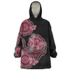 Australia Snug Hoodie Aboriginal Butterfly Dot Art Inspired