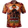Australia Polo Shirt Naidoc Week 2024 Aboriginal Inspired And Torres Strait Islander Cultures Keep The Fire Burning!