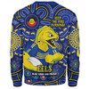 Parramatta Eels Sweatshirt Custom Naidoc Week 2024 Aboriginal Pattern And Torres Strait Islander Inspired