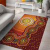 Australia Aboriginal Area Rug - Sunrise Aboriginal Art