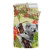 Australia Bedding Set Aboriginal Art Painting With Koala And Gumtree