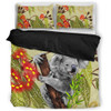 Australia Bedding Set Aboriginal Art Painting With Koala And Gumtree