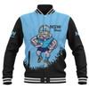 New South Wales Blues Baseball Jacket Custom State Of Origin 2024 Go Mighty NSW Blues For Die Hard Fan Supporters