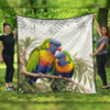 Australia Quilt Australia Rainbow Lorikeets Birds Art Inspired