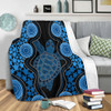 Australia Blanket Aboriginal Art Turtles Inspired