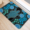 Australia Doormat Aboriginal Art Turtles Inspired