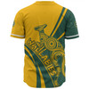 Australia Baseball Shirt Wallabies Squad Aboriginal Pattern Inspired