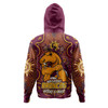 Brisbane Broncos Hoodie Aboriginal Pattern Inspired Victory Is Ours