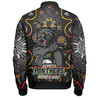 Penrith Panthers Bomber Jacket Aboriginal Pattern Inspired Victory Is Ours Penrith Panthers Bomber Jacket Aboriginal Pattern Inspired Victory Is Ours