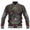 Penrith Panthers Baseball Jacket Aboriginal Pattern Inspired Victory Is Ours