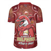 Redcliffe Dolphins Rugby Jersey Aboriginal Pattern Inspired Victory Is Ours