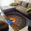 Australia Area Rug - Didgeridoo Australia Rug Aboriginal Dot Painting