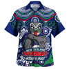 New Zealand Warriors Hawaiian Shirt Aboriginal Inspired Tough Fan Rugby For Life