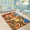 Australia Aboriginal Area Rug - Indigenous Art Patterns Ver04