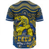 Parramatta Eels Baseball Shirt Aboriginal Inspired Tough Fan Rugby For Life
