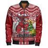 St. George Illawarra Dragons Bomber Jacket Aussie Ugly Christmas For Die Hard Fan Supporters