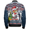 Sydney Roosters Bomber Jacket Aussie Ugly Christmas For Die Hard Fan Supporters