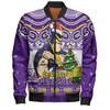 Melbourne Storm Bomber Jacket Aussie Ugly Christmas For Die Hard Fan Supporters