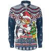 Sydney Roosters Long Sleeve Shirt Aussie Ugly Christmas For Die Hard Fan Supporters