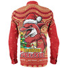Redcliffe Dolphins Long Sleeve Shirt Aussie Ugly Christmas For Die Hard Fan Supporters